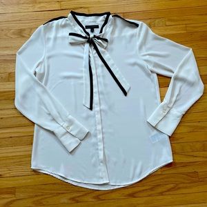 Banana Republic Tie Blouse